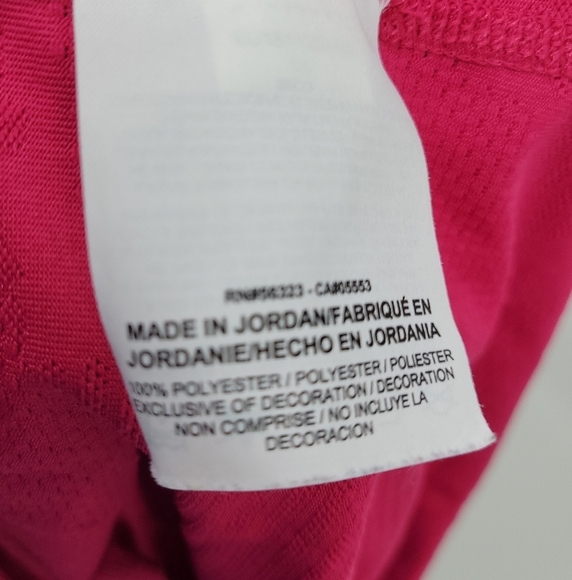 Nike Dri-FIT Womens Activewear Athletic Pink Tank Top Size 2X - Picture 8 of 9